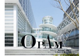 日本OpAm美术馆导视设计 场馆导视标识标牌